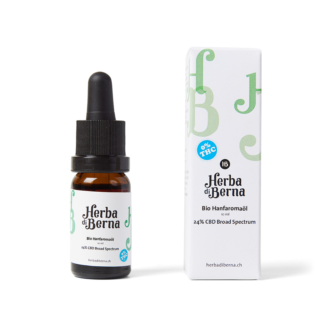 Acquistare l'olio di CBD al 24% senza THC Svizzera da Herba di Berna Acquistare o ordinare online in tutta la Svizzera
