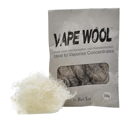 Vape Wool Hanffasern – degummierte, hitzebeständige Hanfwolle für reinen Dampf