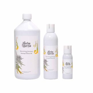 Natürliches Shampoo mit CBD-Öl für die Haarpflege von Herba di Berna Schweiz
