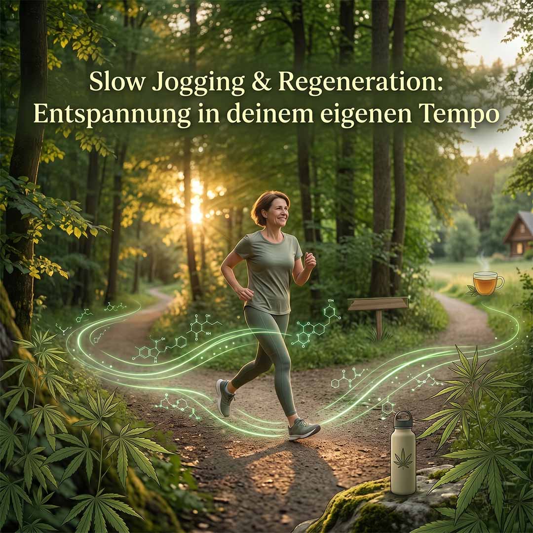 CBD und Slowjogging gesund durch joggen