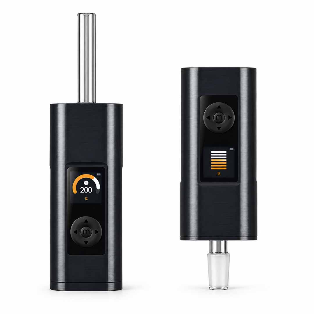 Frontansicht des Arizer Solo III Intergalactic mit Farbdisplay