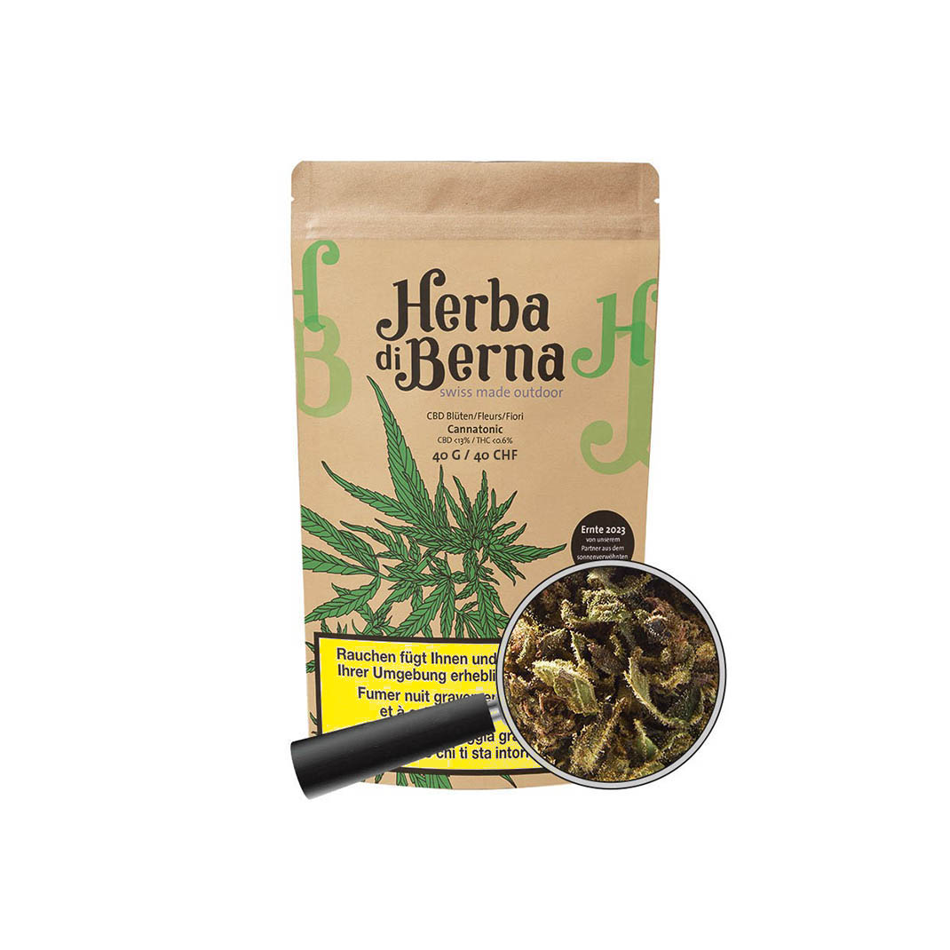 Cannatonic Outdoor CBD Blüten kaufen – Klassisches Aroma & Schweizer Qualität aus dem Tessin