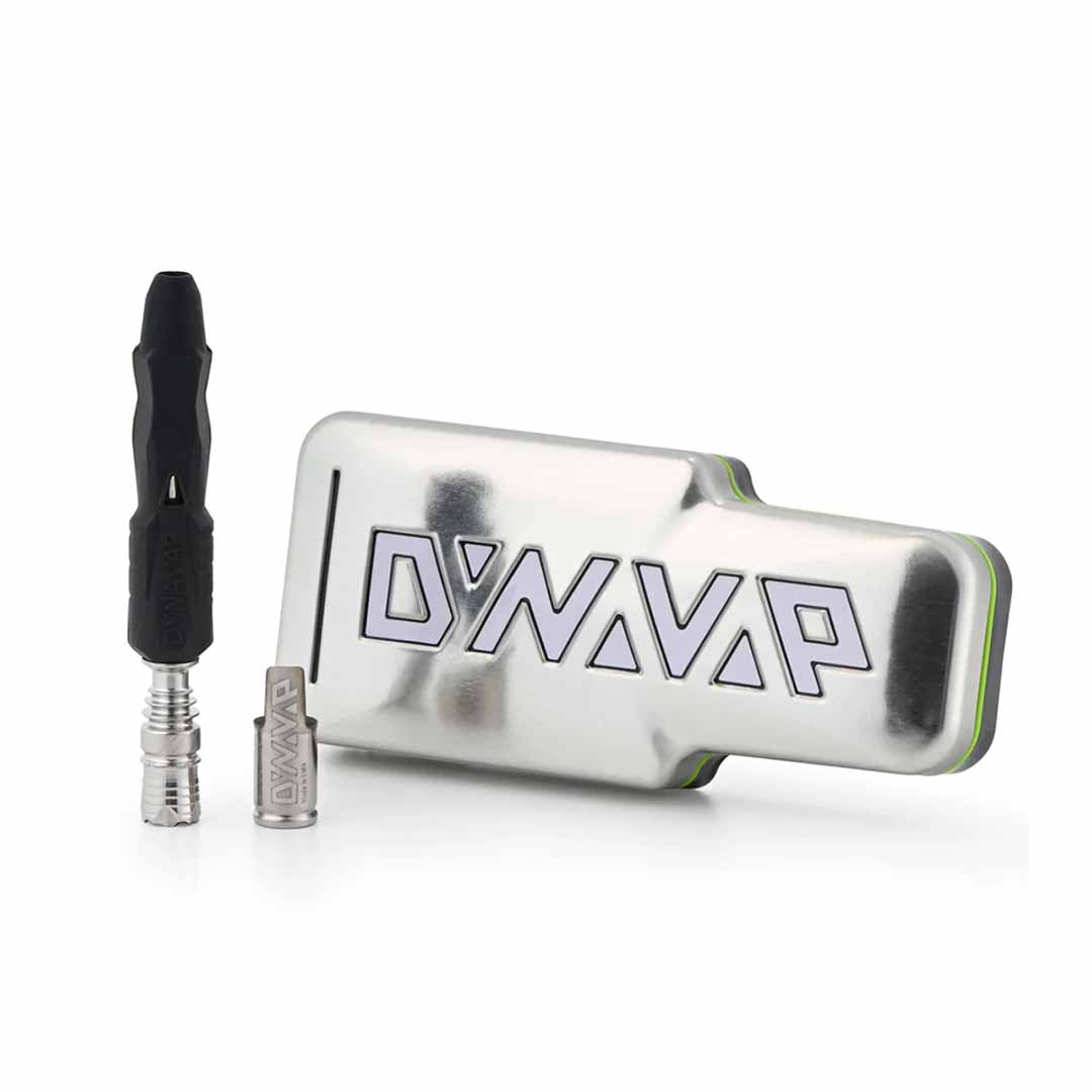 Stelo in silicone nero del DynaVap B2 con bocchino da 10 mm