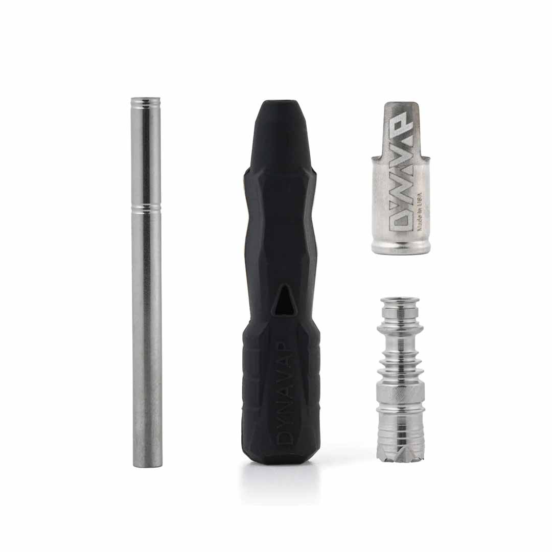 DynaVap B2 Black: vaporizzatore per erbe secche senza batteria con stelo in silicone