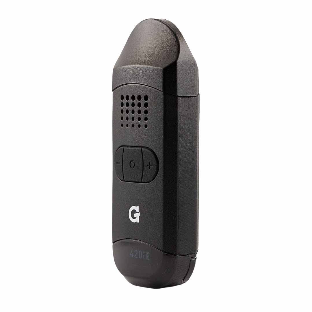 G Pen Dash II Vaporizer auf weissem Hintergrund für trockene Kräuter