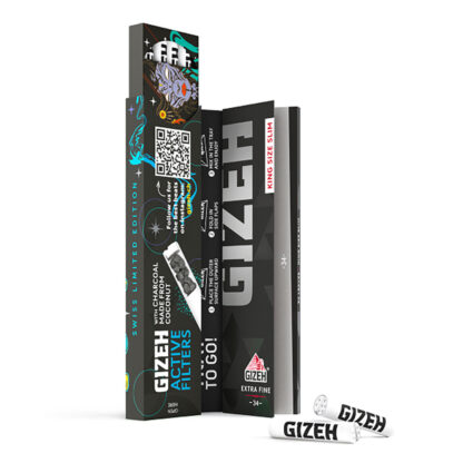GIZEH Beats Swiss Edition – Papers und Filter im 2in1-Set