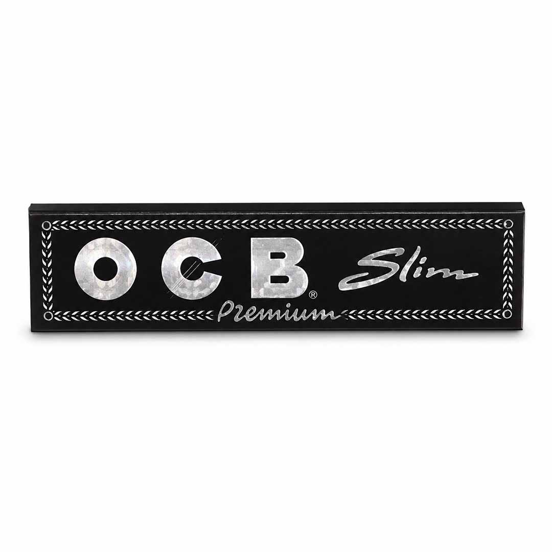 OCB Black Slim Papers, confezione singola da 32 foglietti