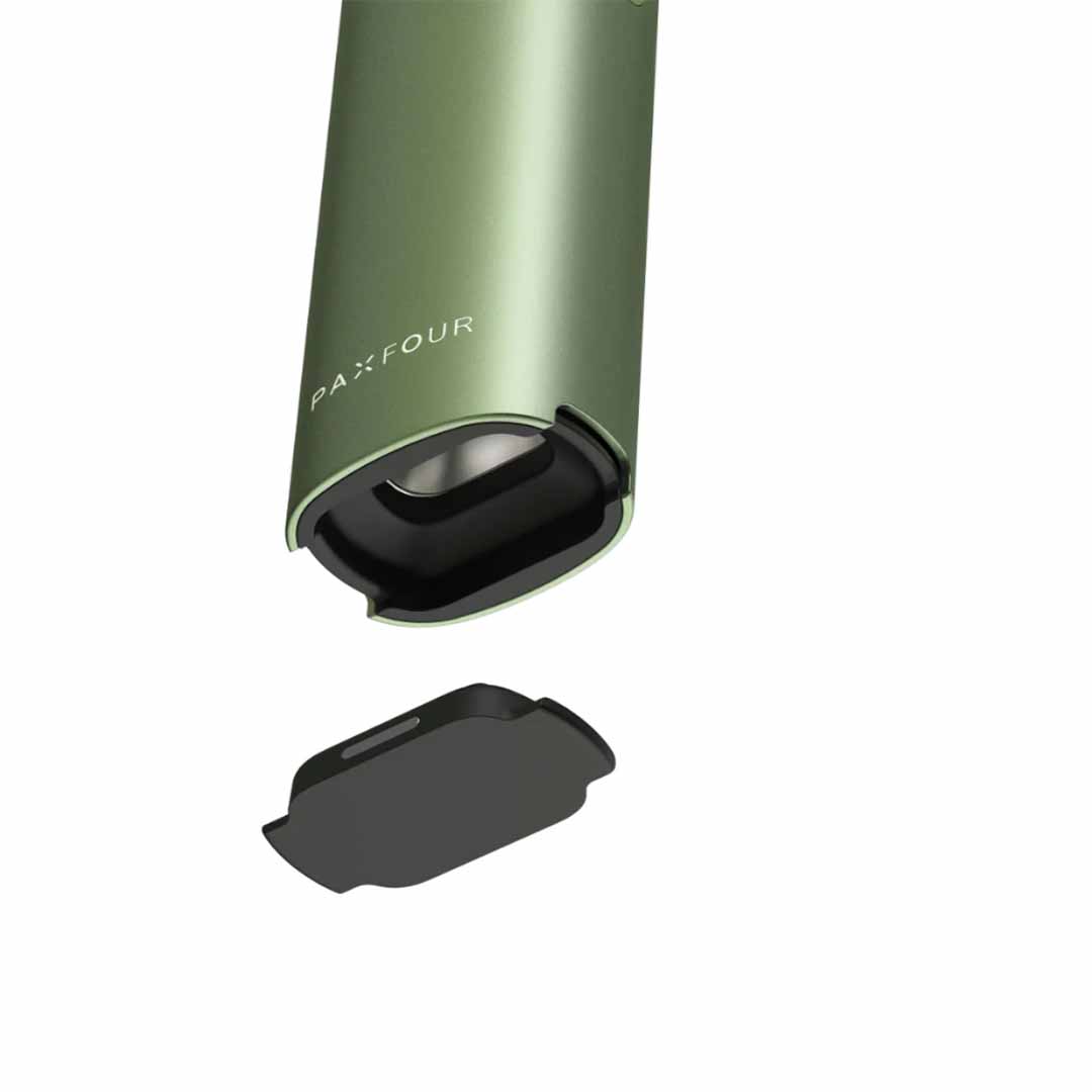 PAX FOUR Greenstone Dry Herb Vaporizer in grüner Ausführung, moderner Kräuter Vaporizer für CBD Blüten Schweiz