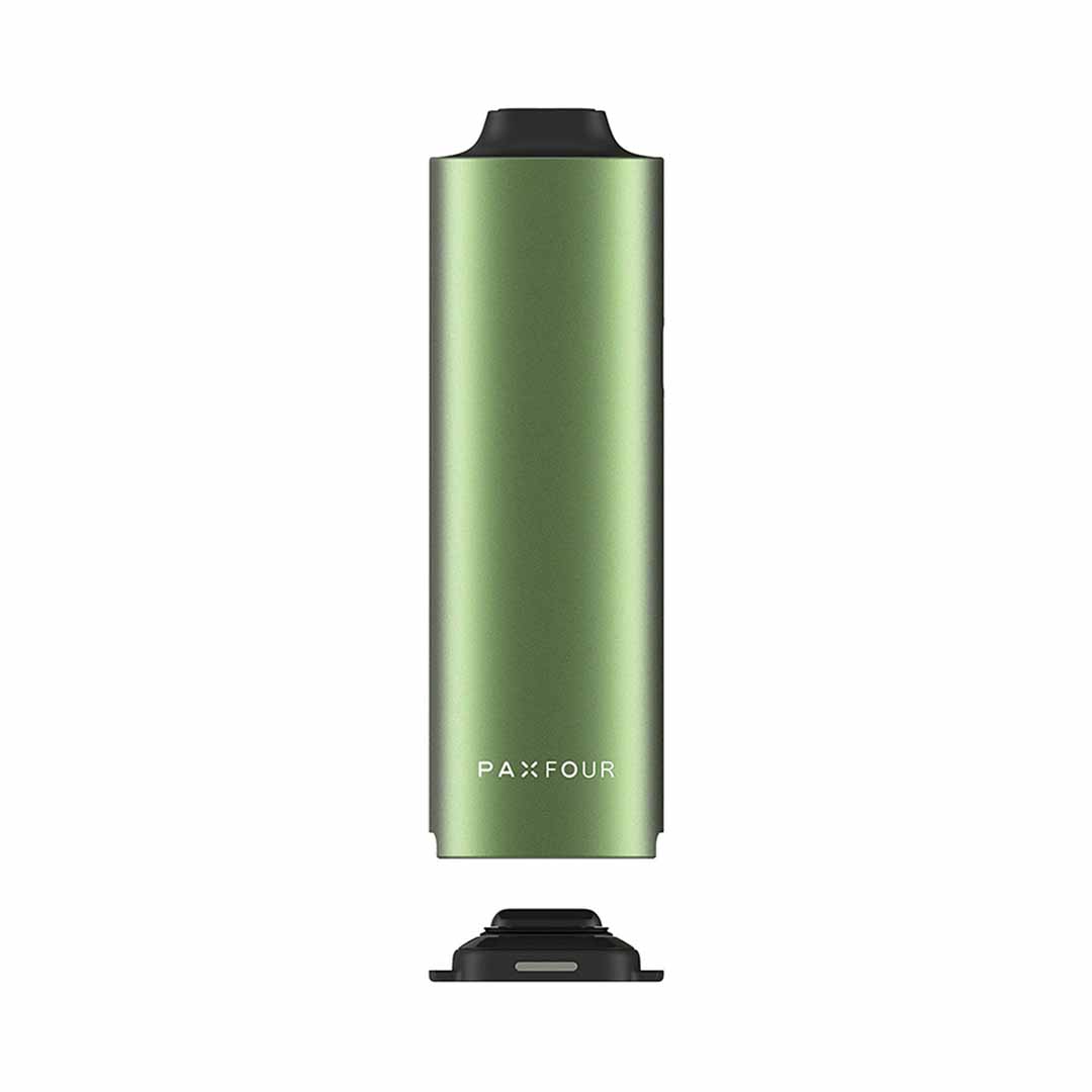 PAX FOUR Greenstone Vaporizer auf weissem Hintergrund, kompakter CBD Vape für trockene Kräuter in der Schweiz