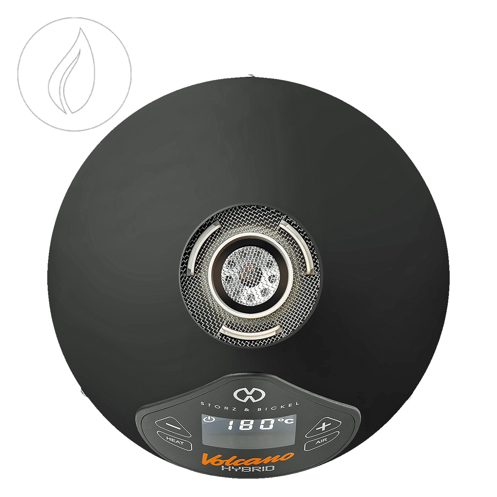 Storz & Bickel Volcano Hybrid ONYX Edition kaufen – Premium Tisch-Vaporizer mit Touch-Display & App-Steuerung
